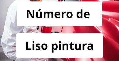 Numero de vendedor de pintura automotriz Liso pintura