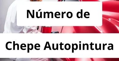 Numero de vendedor de pintura automotriz Chepe Autopintura