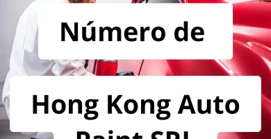 Numero de vendedor de pintura automotriz Hong Kong Auto Paint SRL