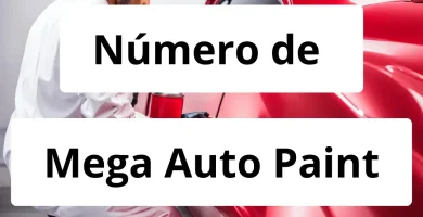 Numero de vendedor de pintura automotriz Mega Auto Paint