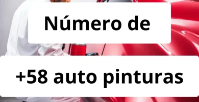 Numero de vendedor de pintura automotriz +58 auto pinturas