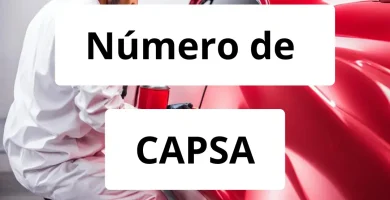 Numero de vendedor de pintura automotriz CAPSA
