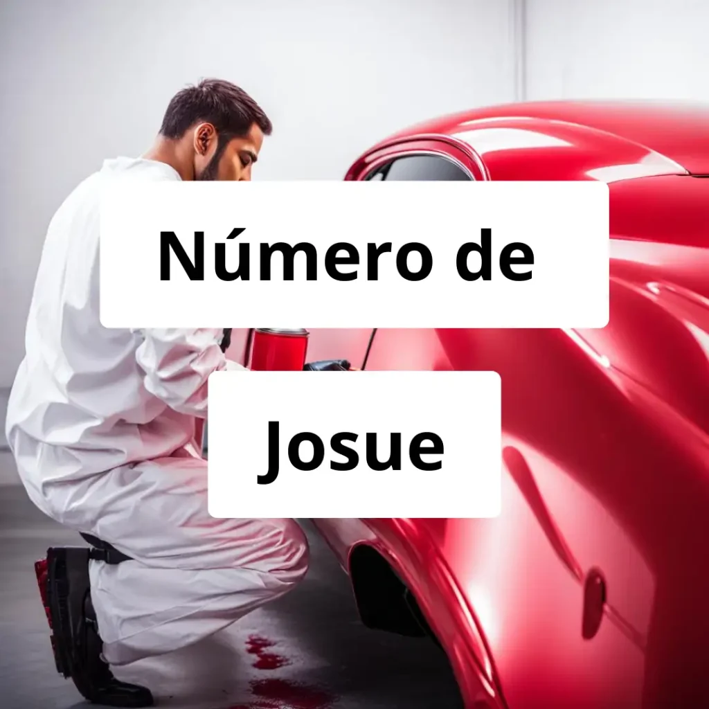 Numero de vendedor de pintura automotriz Josue