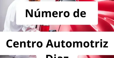 Numero de vendedor de pintura automotriz Centro Automotriz Diaz