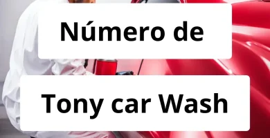 Numero de vendedor de pintura automotriz Tony car Wash