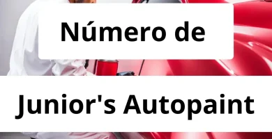 Numero de vendedor de pintura automotriz Junior's Autopaint