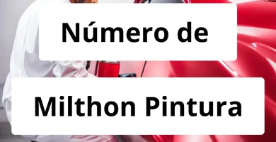 Numero de vendedor de pintura automotriz Milthon Pintura