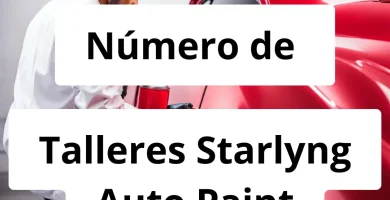 Numero de vendedor de pintura automotriz Talleres Starlyng Auto Paint