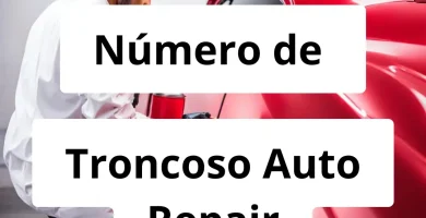 Numero de vendedor de pintura automotriz Troncoso Auto Repair