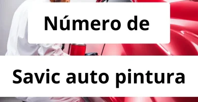 Numero de vendedor de pintura automotriz Savic auto pintura