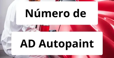 Numero de vendedor de pintura automotriz AD Autopaint