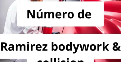 Numero de vendedor de pintura automotriz Ramirez bodywork & collision