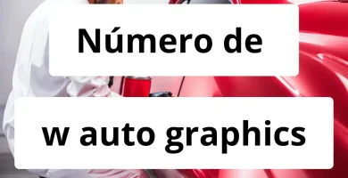 Numero de vendedor de pintura automotriz w auto graphics