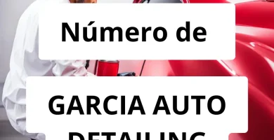 Numero de vendedor de pintura automotriz GARCIA AUTO DETAILING