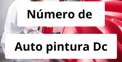 Numero de vendedor de pintura automotriz Auto pintura Dc