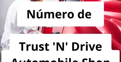 Numero de vendedor de pintura automotriz Trust 'N' Drive Automobile Shop