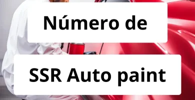 Numero de vendedor de pintura automotriz SSR Auto paint