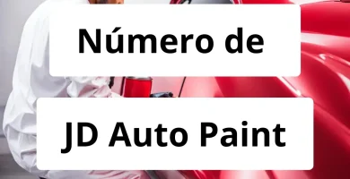 Numero de vendedor de pintura automotriz JD Auto Paint