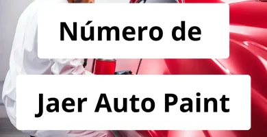Numero de vendedor de pintura automotriz Jaer Auto Paint