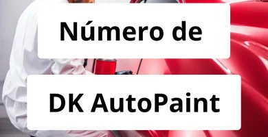 Numero de vendedor de pintura automotriz DK AutoPaint
