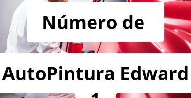 Numero de vendedor de pintura automotriz AutoPintura Edward 1