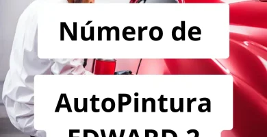 Numero de vendedor de pintura automotriz AutoPintura EDWARD 2