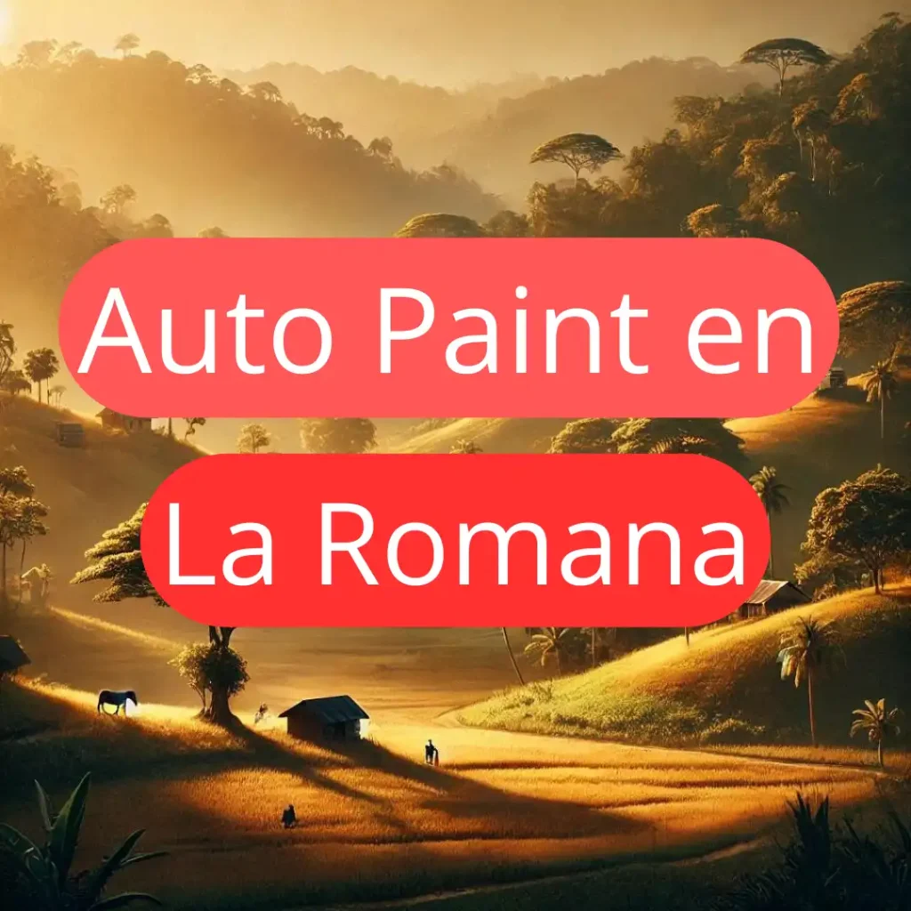 Número de vendedor de pintura autmotriz cerca de La Romana
