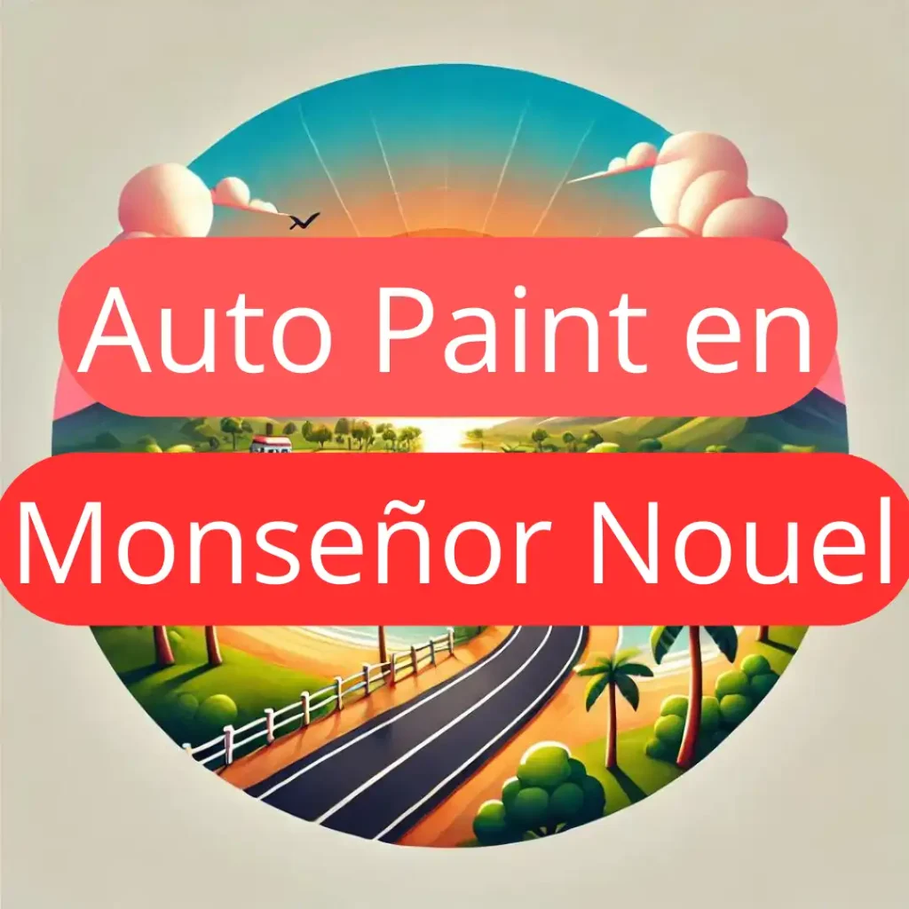 Número de vendedor de pintura autmotriz cerca de Monseñor Nouel