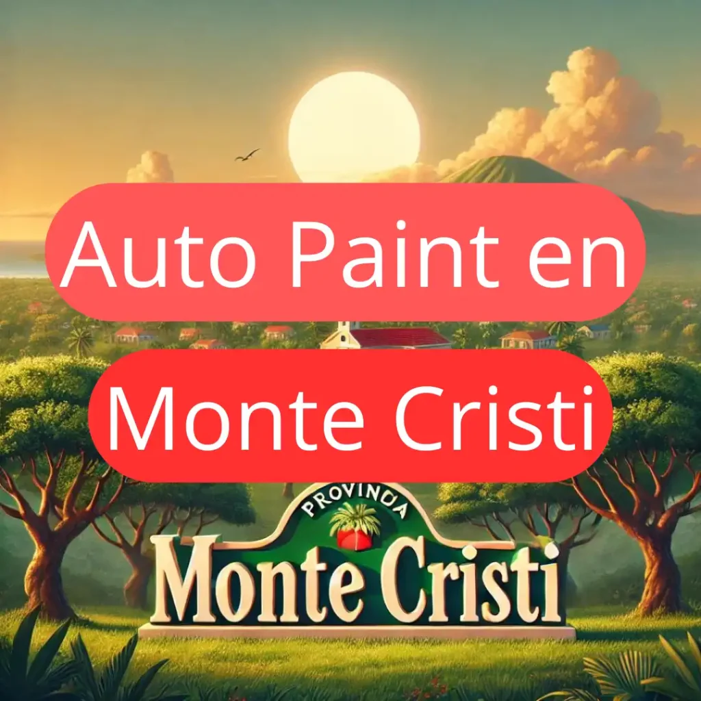 Número de vendedor de pintura autmotriz cerca de Monte Cristi