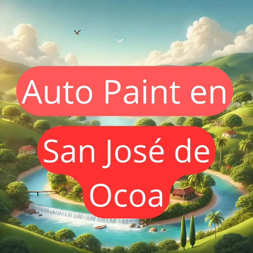 Número de vendedor de pintura autmotriz cerca de San José de Ocoa