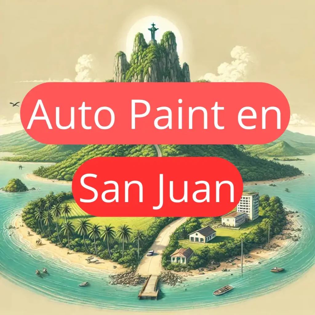 Número de vendedor de pintura autmotriz cerca de San Juan