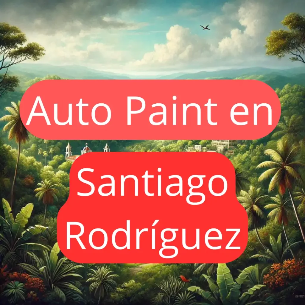 Número de vendedor de pintura autmotriz cerca de Santiago Rodríguez