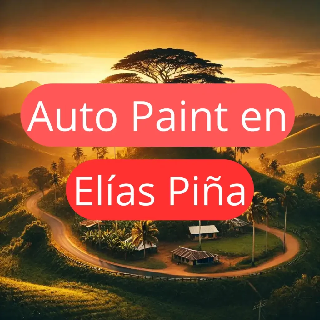 Número de vendedor de pintura autmotriz cerca de Elías Piña